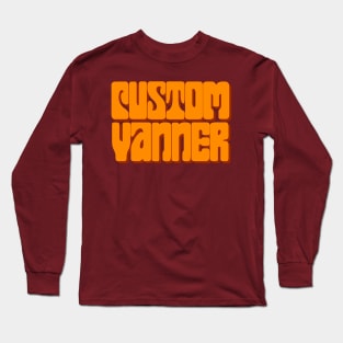 Custom Vanner (Vintage Orange) Long Sleeve T-Shirt